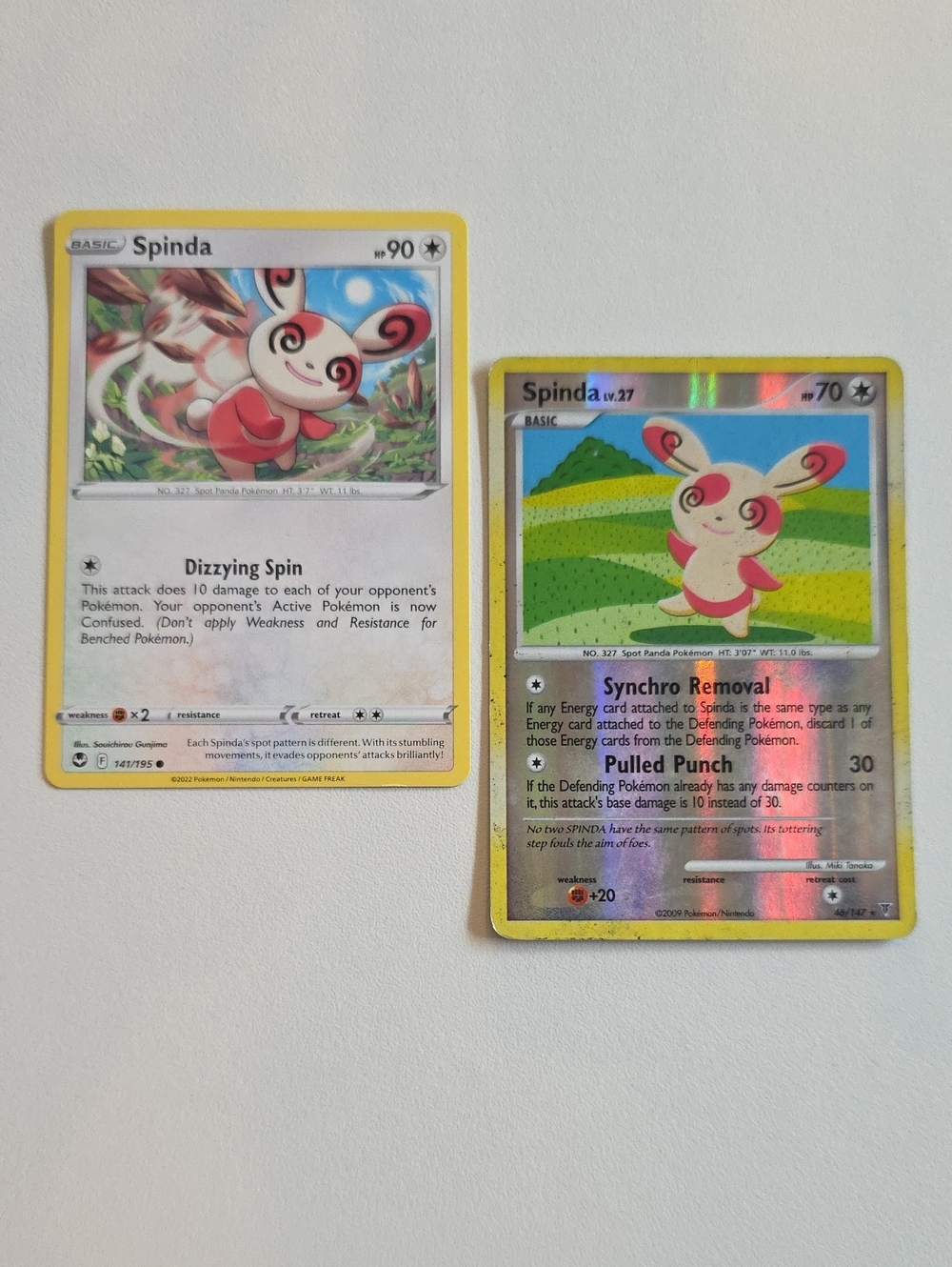 Pokemon Spinda Card